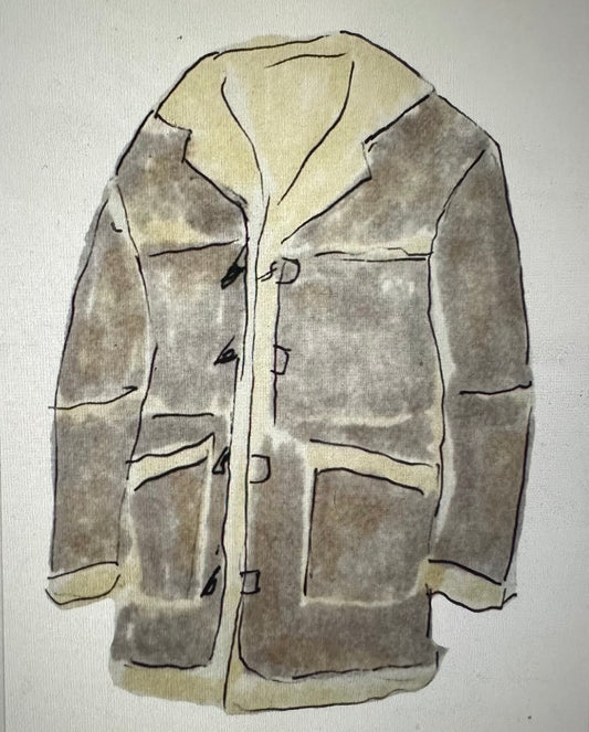 The Perfect Shearling Jacket by Courtney Broadwater