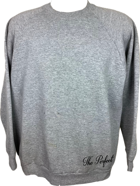 The Perfect Vintage Heather Gray Sweatshirt