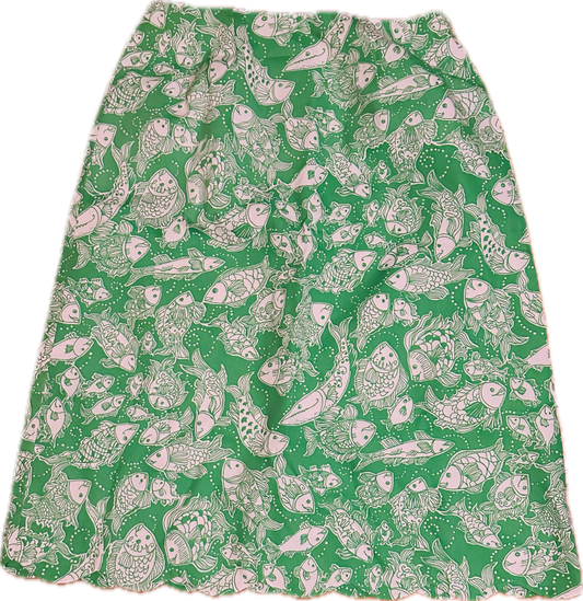 The Perfect Vintage Lily Pulitzer Fish Skirt