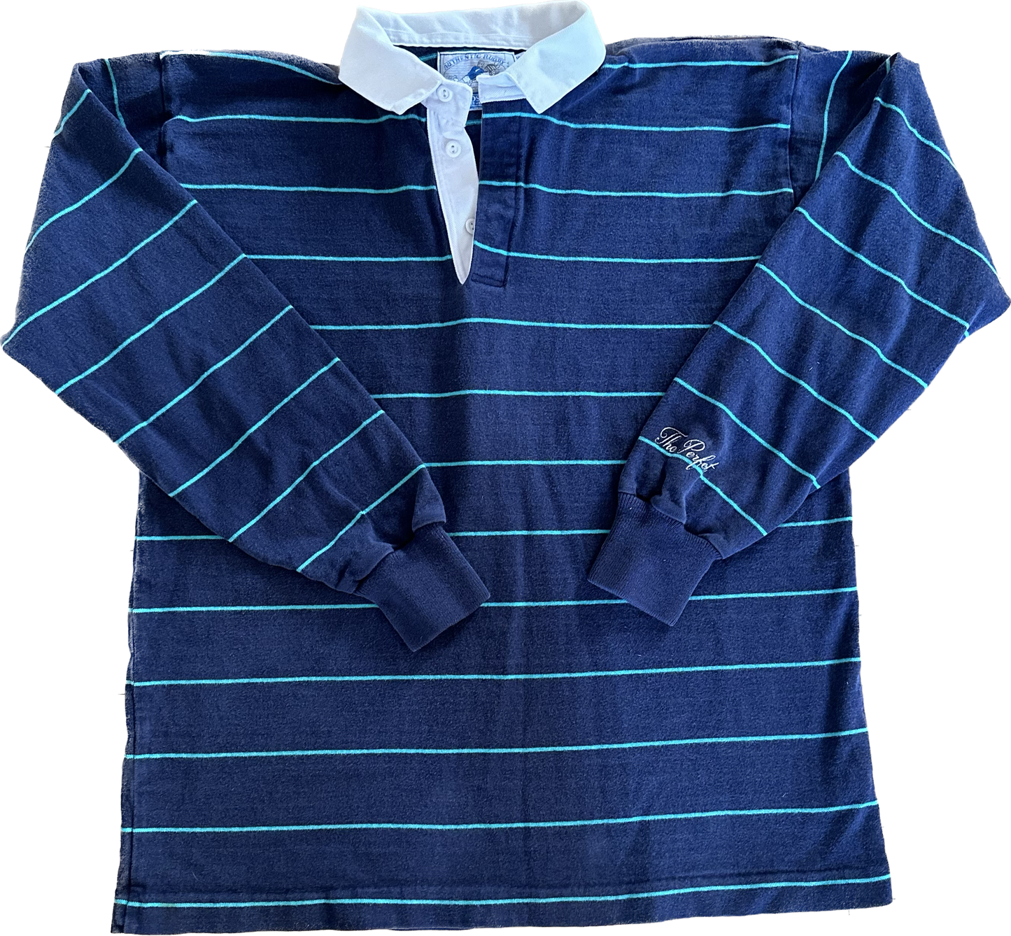 The Perfect Vintage Indigo Rugby Shirt