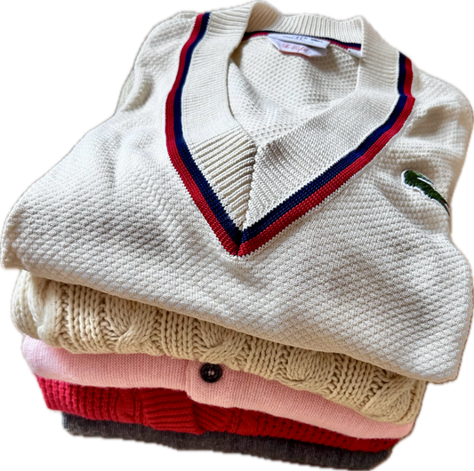 Vintage Lacoste Athletic Sweaters