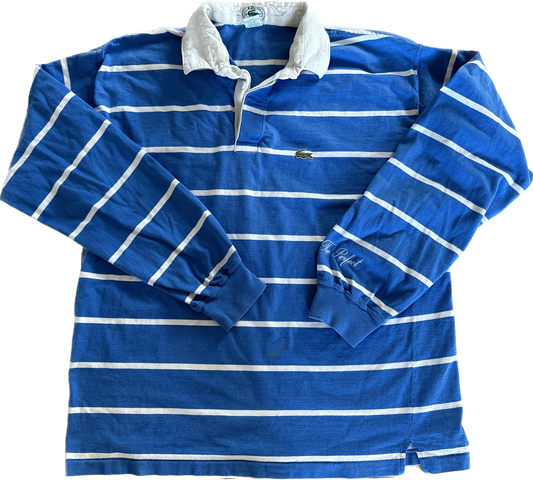 The Perfect Vintage Cobalt Blue Rugby Shirt