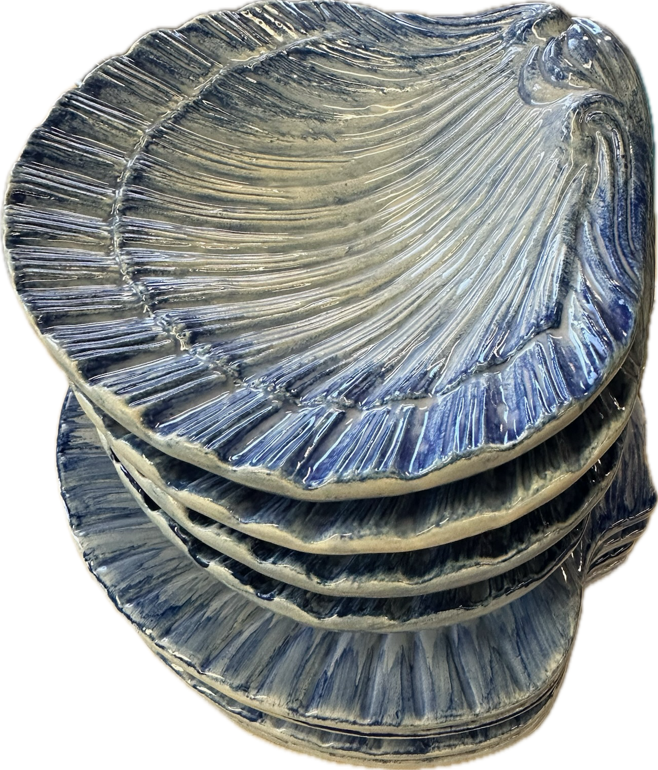 J. Willfred Earthenware Scallop Dish Set